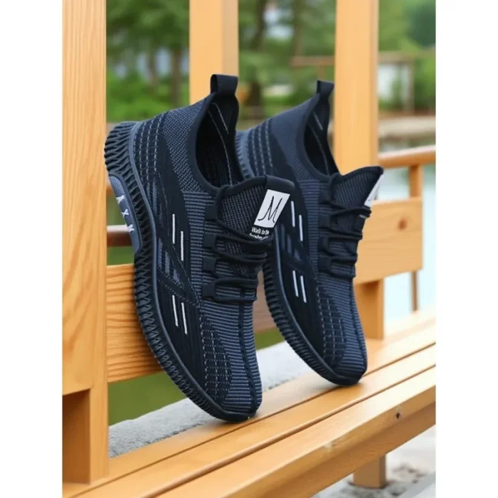 Men's Cloth oes Anti-Slip Breathable Me Soft Bot Casual Sports Work oes round Toe Flat Heel Lightweight