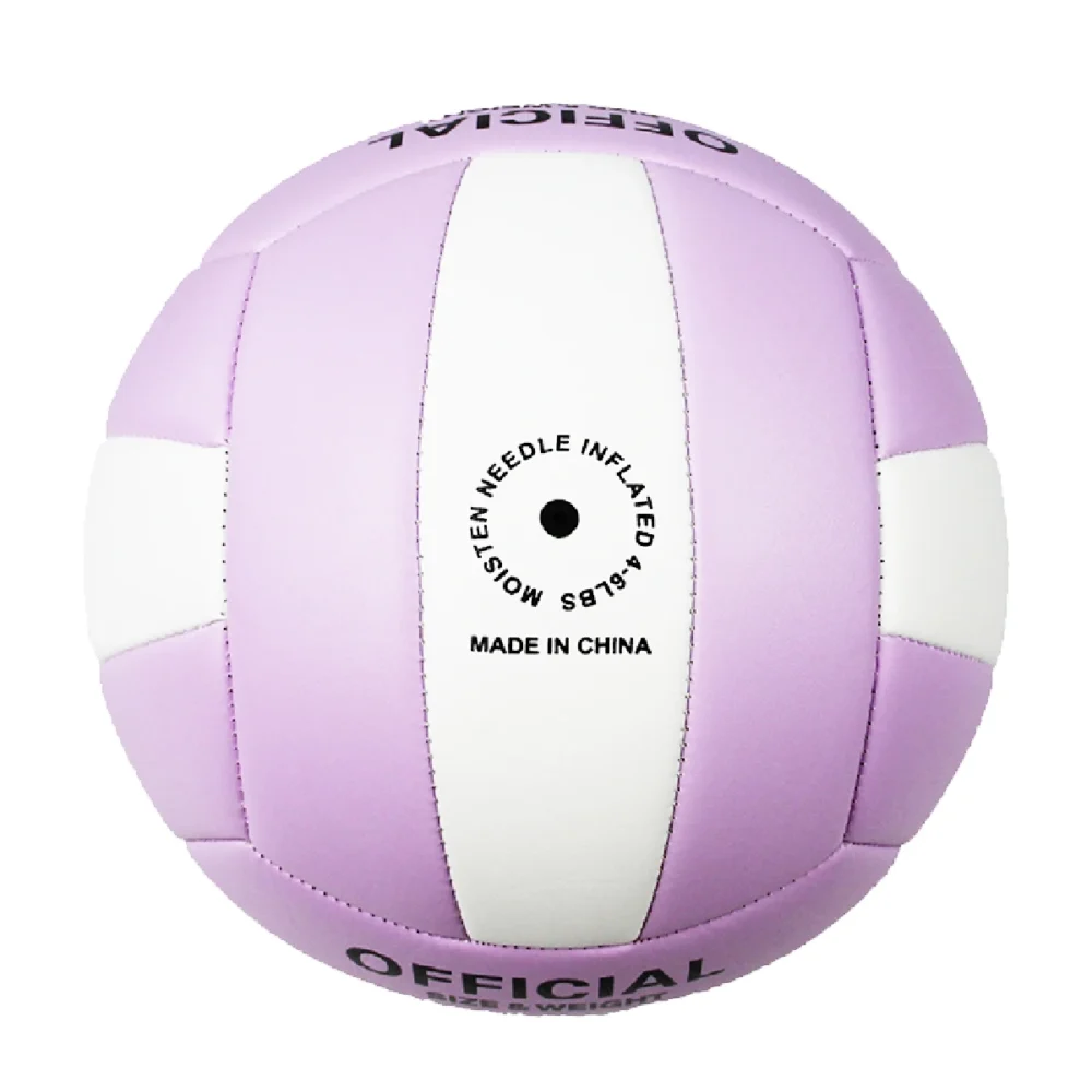 Volleyball Size5 PVC Leather Soft Indoor Outdoor Volleyballs Sports Training Game Play Ball for Beginner, Adult - Image 2